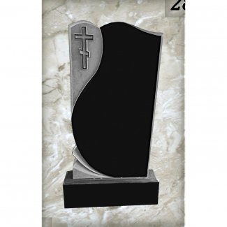 Гранитный одинарный памятник №287