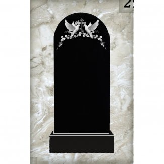 Гранитный одинарный памятник №291