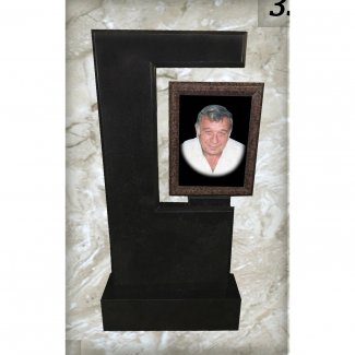 Гранитный одинарный памятник №331