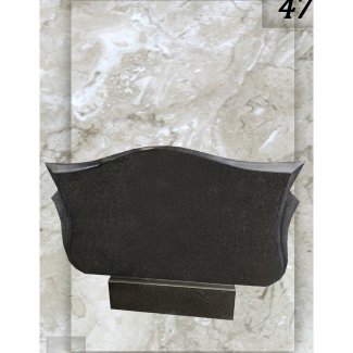 Гранитный двойной памятник №047