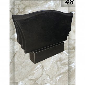 Гранитный двойной памятник №048