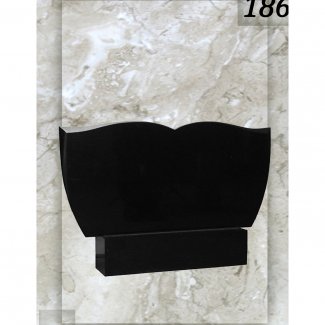 Гранитный двойной памятник №186