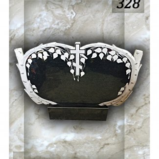 Гранитный двойной памятник №328