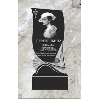 Гранитный резной памятник №001