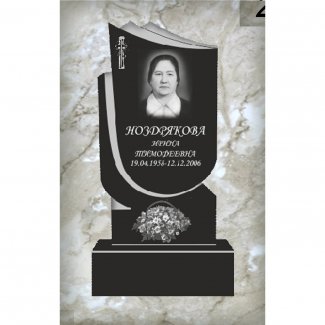 Гранитный резной памятник №025