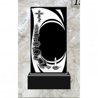 Гранитный комбинированный памятник №158