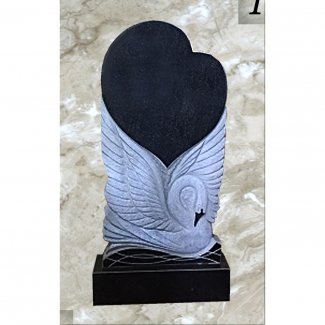 Гранитный комбинированный памятник №173