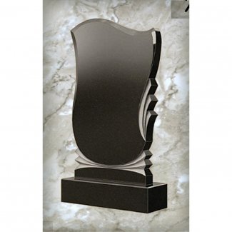 Гранитный одинарный памятник №072