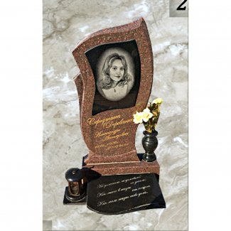 Гранитный комбинированный памятник №238