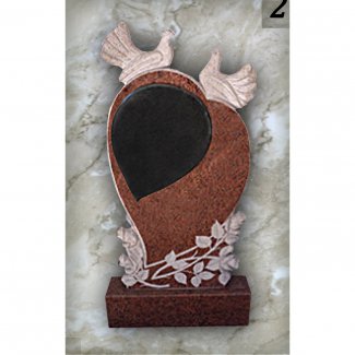 Гранитный комбинированный памятник №271