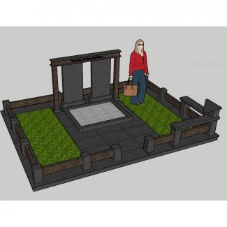 Гранитный мемориальный комплекс №064