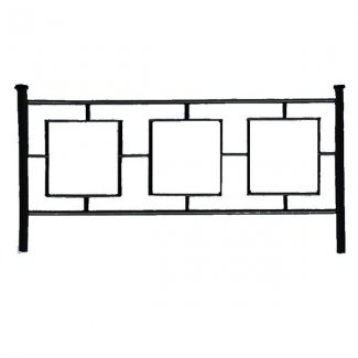 Металлическая оградка №001