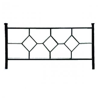 Металлическая оградка №002