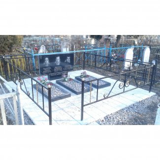 Металлическая оградка №004