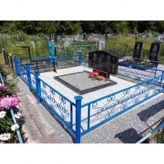 Металлическая оградка №006