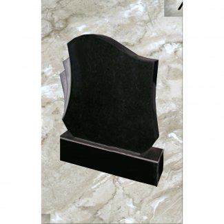 Гранитный одинарный памятник №077