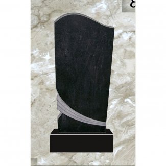 Гранитный одинарный памятник №086