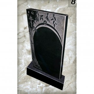 Гранитный одинарный памятник №087