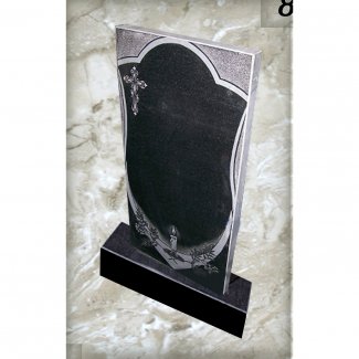 Гранитный одинарный памятник №088