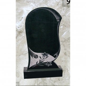 Гранитный одинарный памятник №097