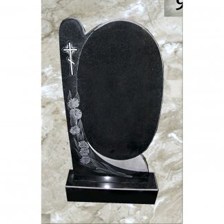 Гранитный одинарный памятник №098