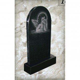 Гранитный одинарный памятник №102