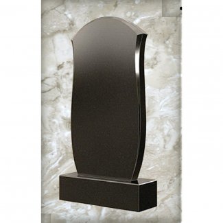 Гранитный одинарный памятник №003