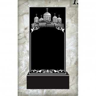 Гранитный одинарный памятник №139