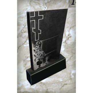 Гранитный одинарный памятник №142