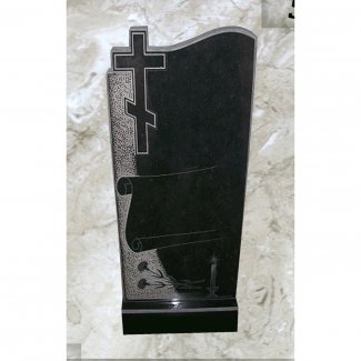 Гранитный одинарный памятник №005