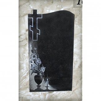 Гранитный одинарный памятник №160