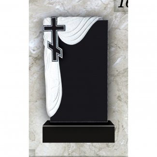 Гранитный одинарный памятник №167