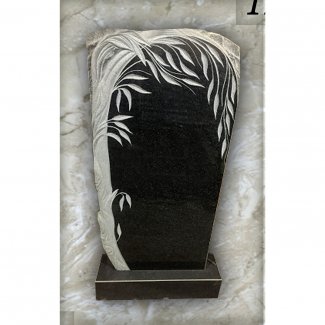 Гранитный одинарный памятник №174