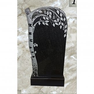 Гранитный одинарный памятник №178