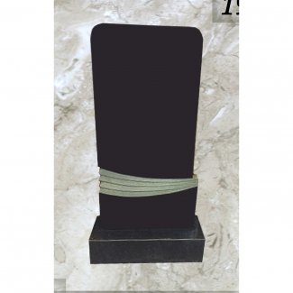 Гранитный одинарный памятник №196