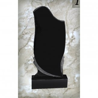 Гранитный одинарный памятник №198