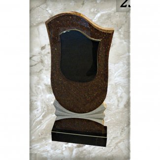 Гранитный одинарный памятник №235