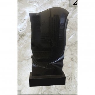 Гранитный одинарный памятник №026